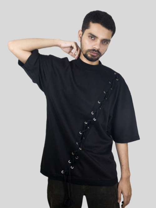 Diagonal Tension Diagonal Tension Drop Shoulder T-shirt