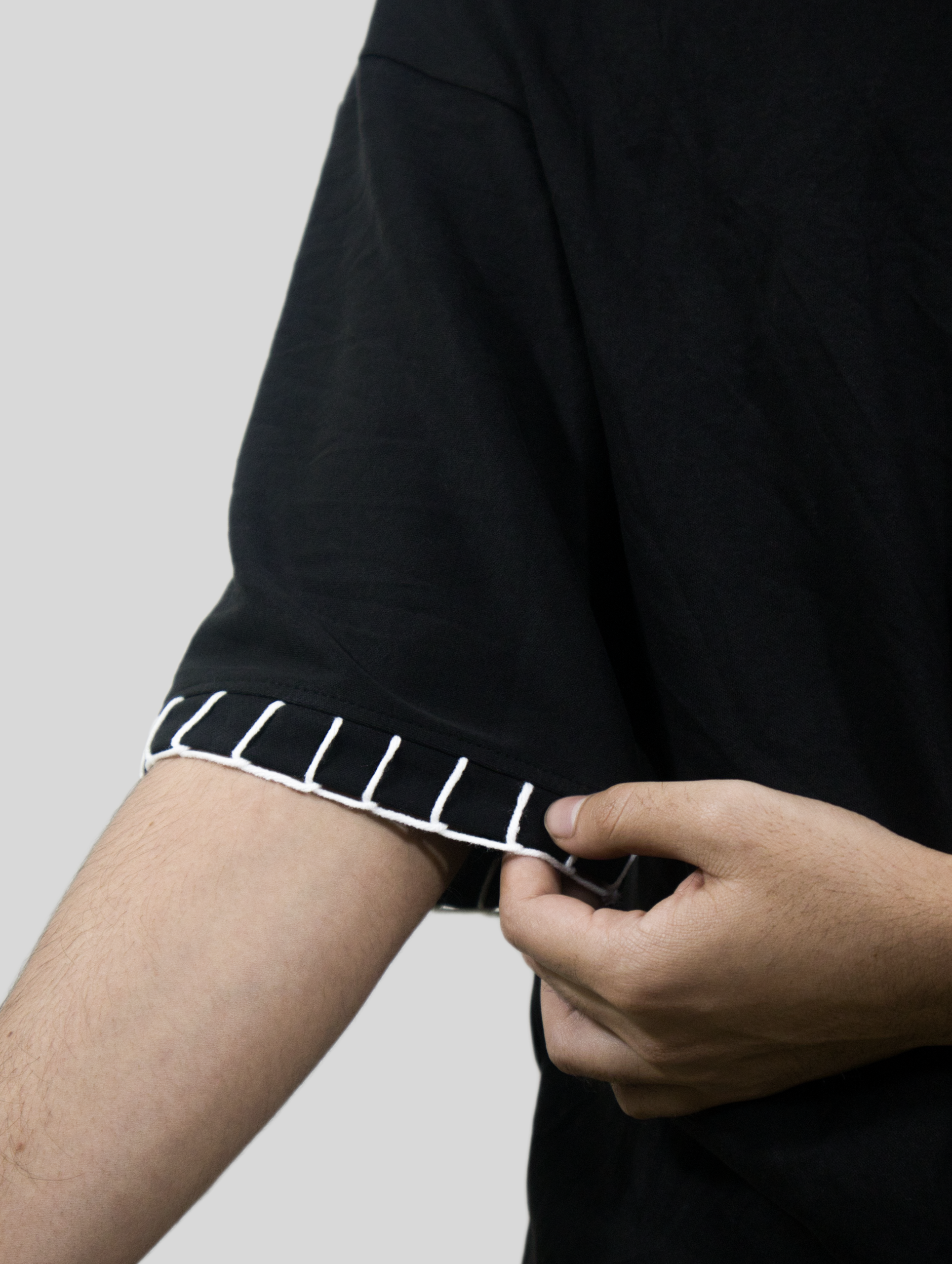 Edge Mark Drop Shoulder T-shirt - Image 2