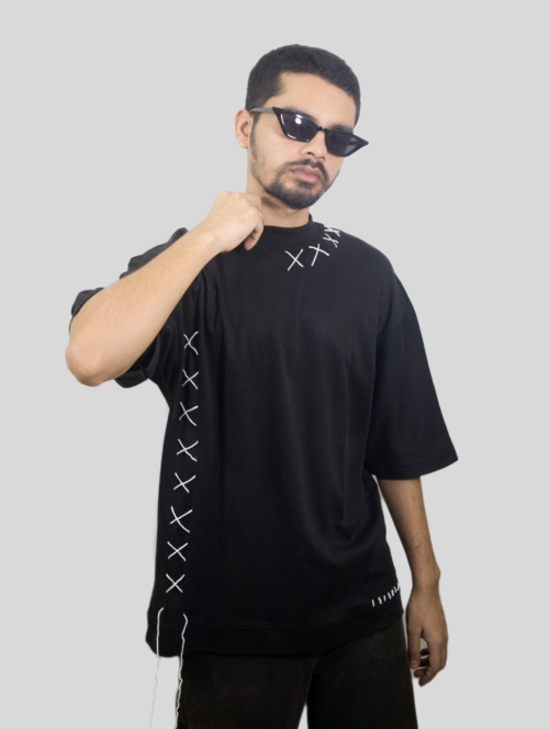 Raw Stitch Raw Stitch Drop Shoulder T-shirt