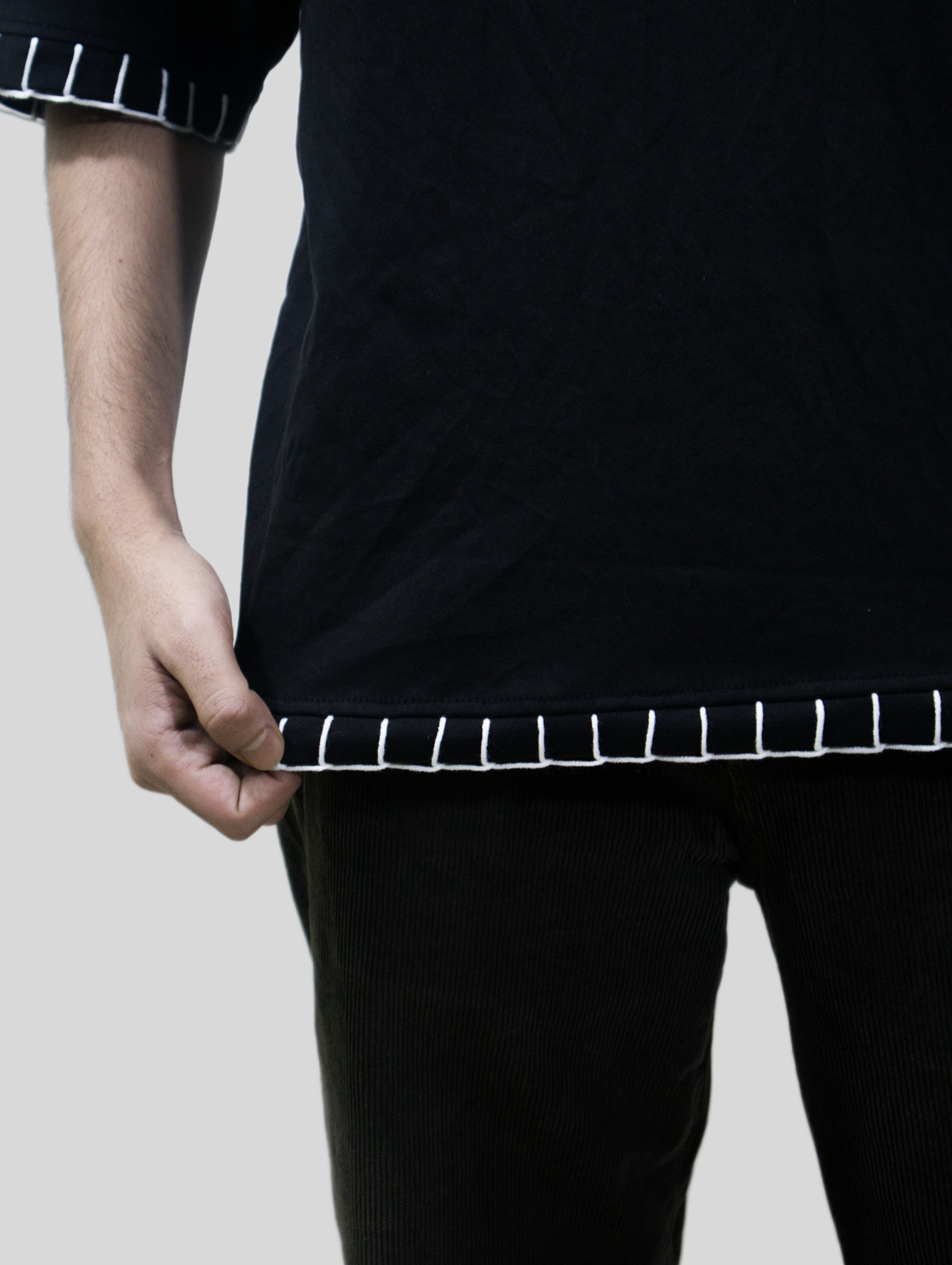 Edge Mark Drop Shoulder T-shirt - Image 3